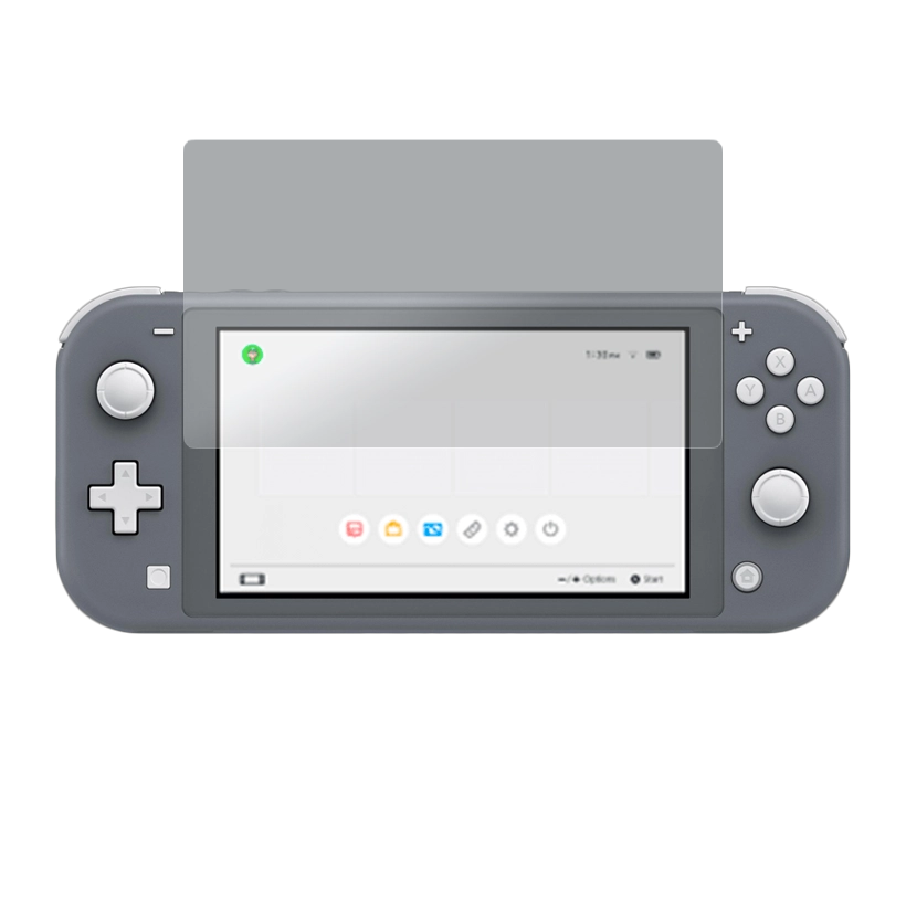 Набір Консоль Nintendo Switch Lite 32GB Grey Новий  + Захисне Скло RMC Trans-Clear - Retromagaz