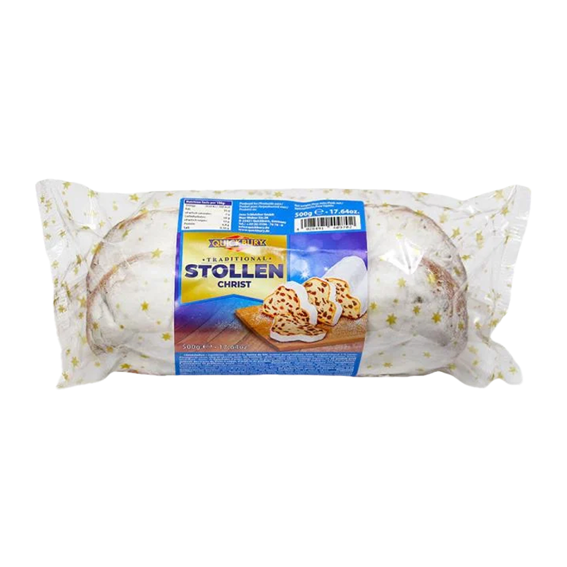 Штолен Quickbury Різдвяний Класичний Christ Stollen 500g - Retromagaz
