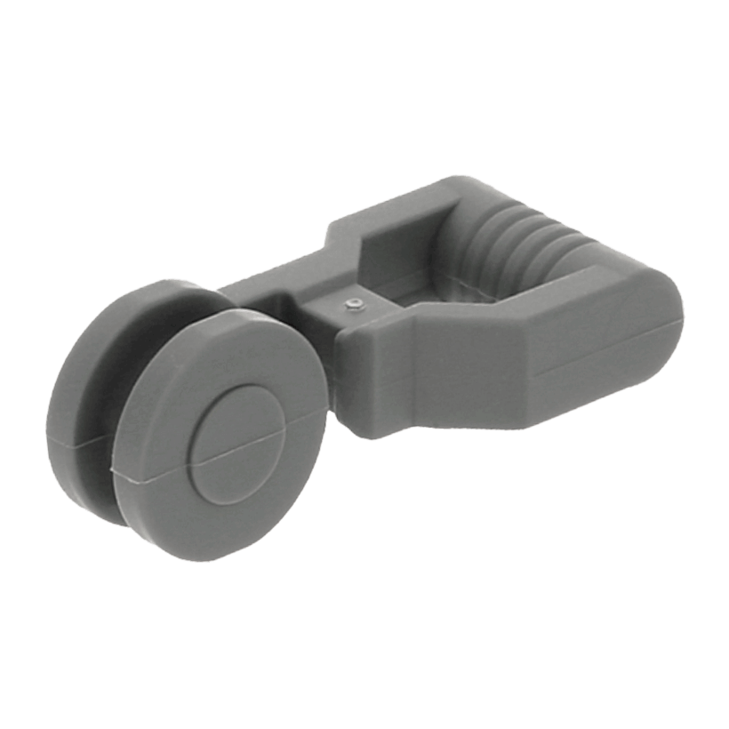Інше 4шт Lego Zip Line Handle 30229 4113835 4211081 Dark Bluish Grey Б/У - Retromagaz