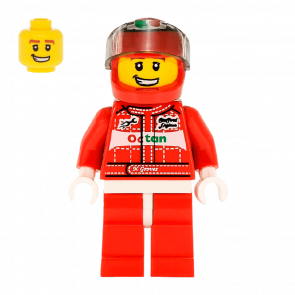 Фигурка Lego Race Car Driver Collectible Minifigures Series 3 col040 2 Б/У