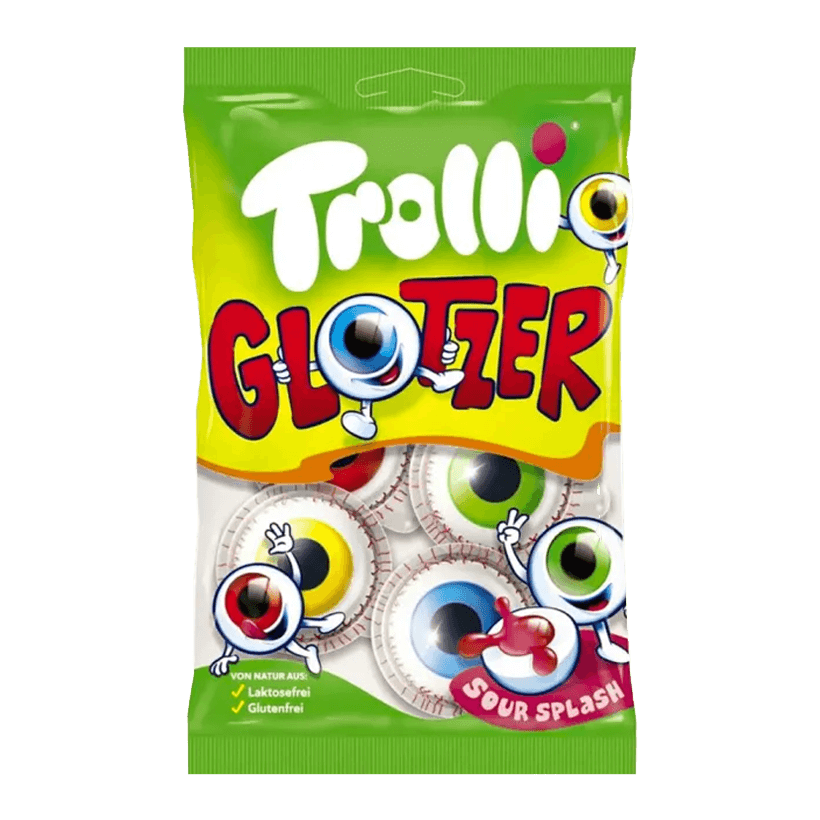 Цукерки Жувальні Trolli Eyes Glotzer 75g - Retromagaz