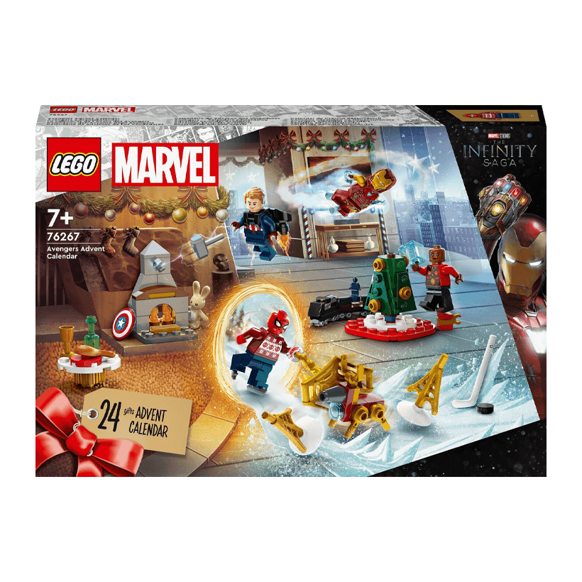 Конструктор Lego Новорічний Адвент-Календар Marvel 76267 Новий - Retromagaz