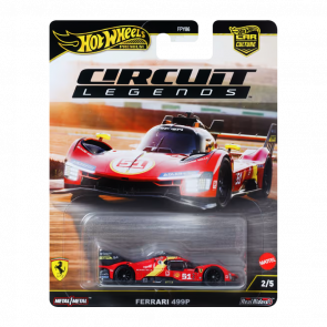 Машинка Premium Hot Wheels Ferrari 499P Car Culture 1:64 JBK49 Red Машинка Premium Hot Wheels Ferrari 499P Car Culture 1:64 JBK49 Red - Retromagaz