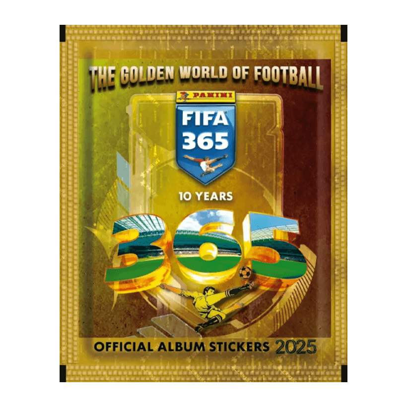 Наліпки FIFA 365 2025 5шт Наліпок в Пакетику Panini - Retromagaz