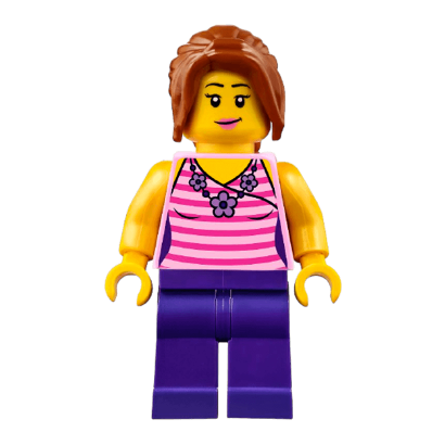 Фігурка Lego 973pb1978 Supermarket Female Customer City People twn229 Б/У - Retromagaz