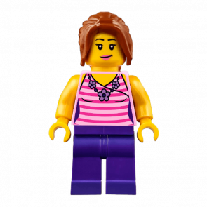 Фігурка Lego 973pb1978 Supermarket Female Customer City People twn229 Б/У