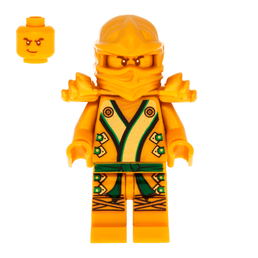 Фигурка Lego Ninja Lloyd Golden Ninjago njo0073 Б/У - Retromagaz