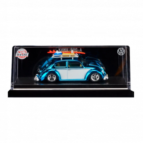 Машинка Premium Hot Wheels “Kawa-Bug-A” ‘49 VW Beetle Red Line Club RLC 1:64 HGK76 Blue - Retromagaz