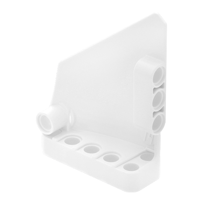 Technic 2шт Lego Панель Зігнута #14 Large Short Smooth Side B 64680 6030432 White Б/У - Retromagaz