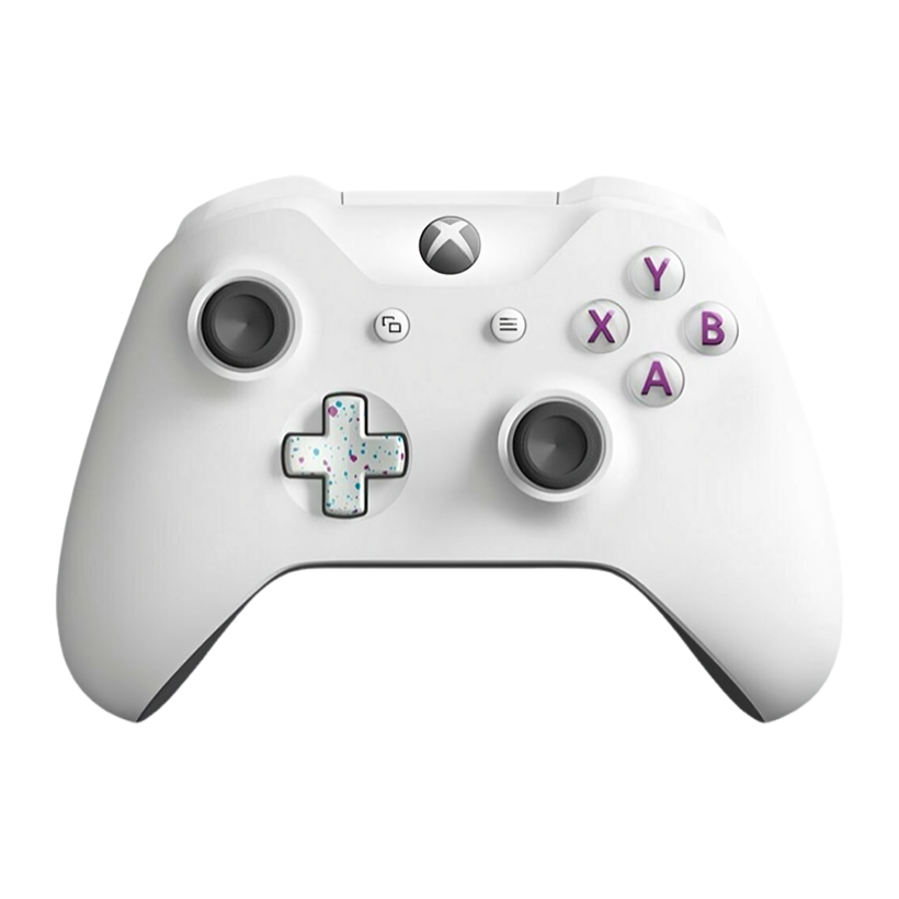 Геймпад Бездротовий Microsoft Xbox One Hyperspace Special Edition Version 2 White Б/У - Retromagaz