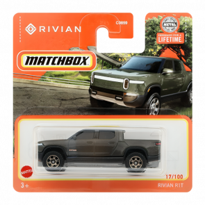 Машинка Большой Город Matchbox Rivian Rivian R1T Highway 1:64 HLC70 Green