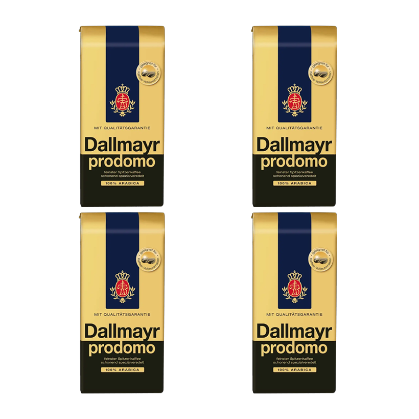 Набор Кофе в Зернах 4шт Dallmayr Prodomo 500g - Retromagaz