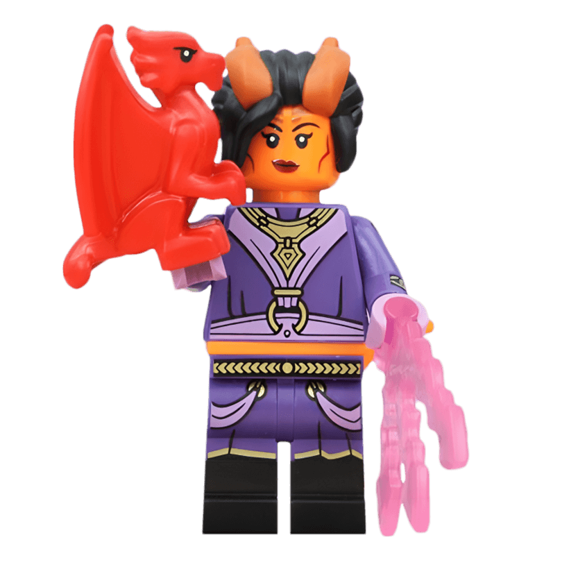 Фігурка Lego Dungeons & Dragons Tiefling Sorcerer Games 71047 coldnd03 coldnd-3 Новий - Retromagaz