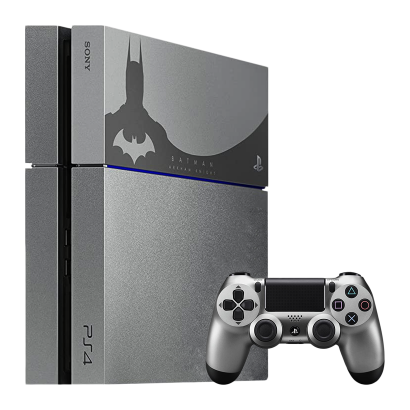 Консоль Sony PlayStation 4 CUH-10-11хх Batman: Arkham Knight Limited Edition 500GB Steel Black Б/У - Retromagaz