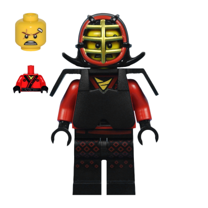 Фигурка Lego Ninja Kai Kendo with Helmet Ninjago coltlnm01 2 Б/У - Retromagaz