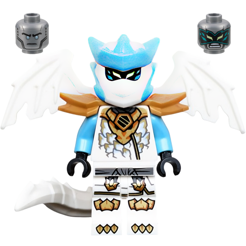 Фігурка Lego Ninja Zane Dragon Form Ninjago njo1039 71854 Б/У - Retromagaz