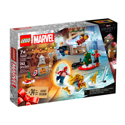 Набор Lego Новогодний Адвент-Календарь Marvel 76267 Новый - Retromagaz