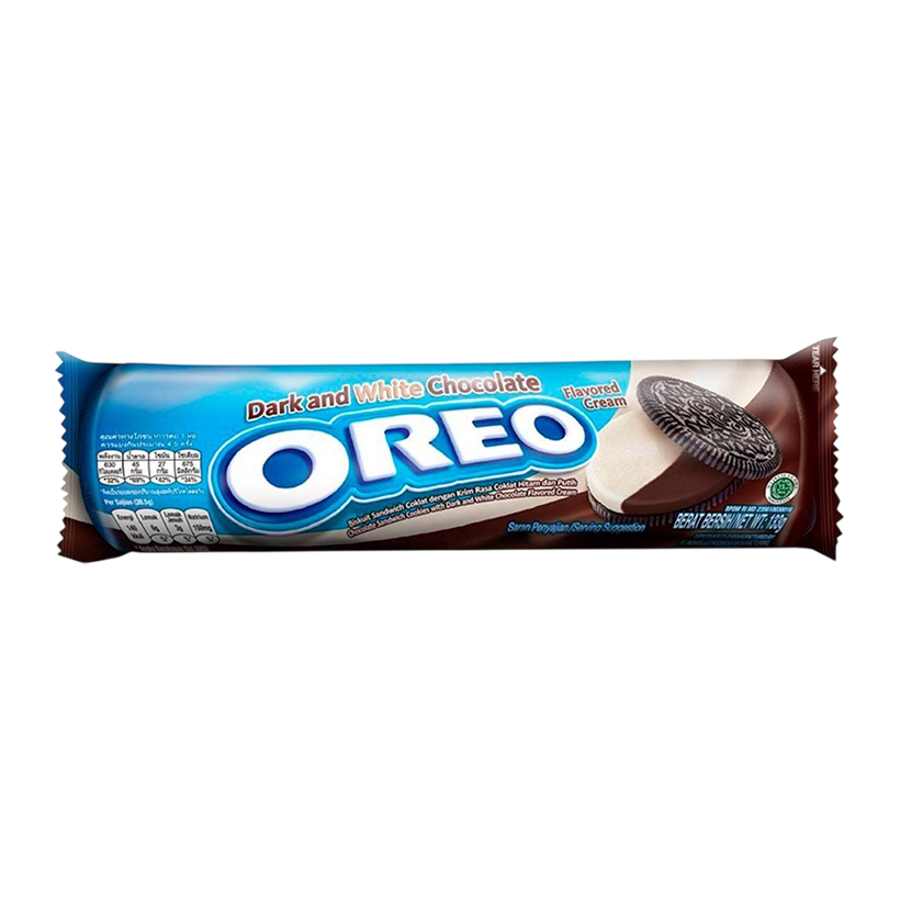 Печиво Oreo Чорний + Білий Шоколад 119g - Retromagaz