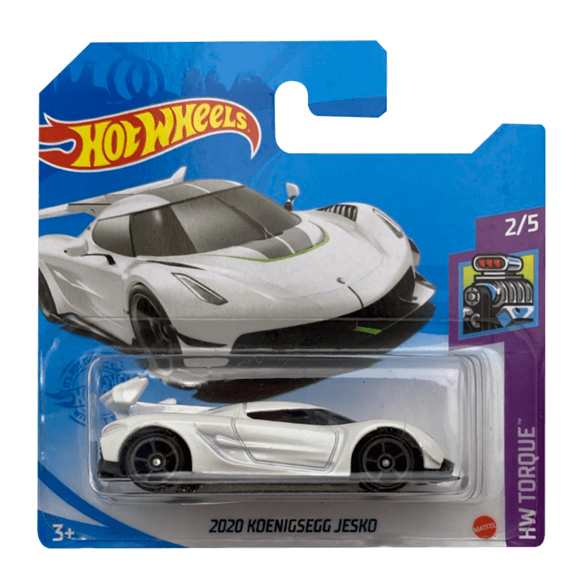 Машинка Базова Hot Wheels 2020 Koenigsegg Jesko Torque 1:64 GTC51 White - Retromagaz