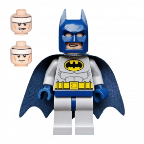 Фігурка Lego DC Batman Light Bluish Gray Suit with Yellow Belt and Crest Super Heroes sh0025a Б/У - Retromagaz