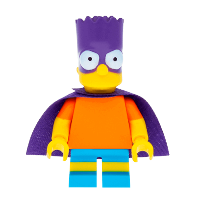 Фігурка Lego Bart as Bartman Cartoons The Simpsons sim031 Б/У - Retromagaz