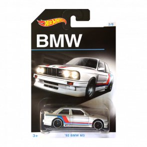 Тематическая Машинка Hot Wheels '92 BMW M3 BMW 1:64 DJM81 White