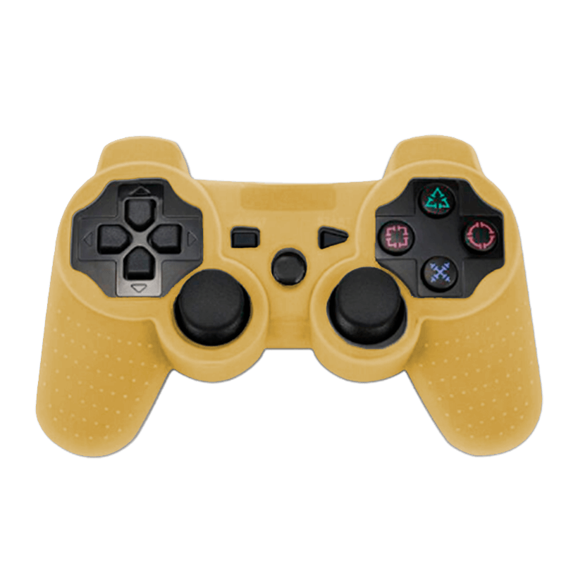 Чохол Силіконовий RMC PlayStation 3 Yellow Новий - Retromagaz