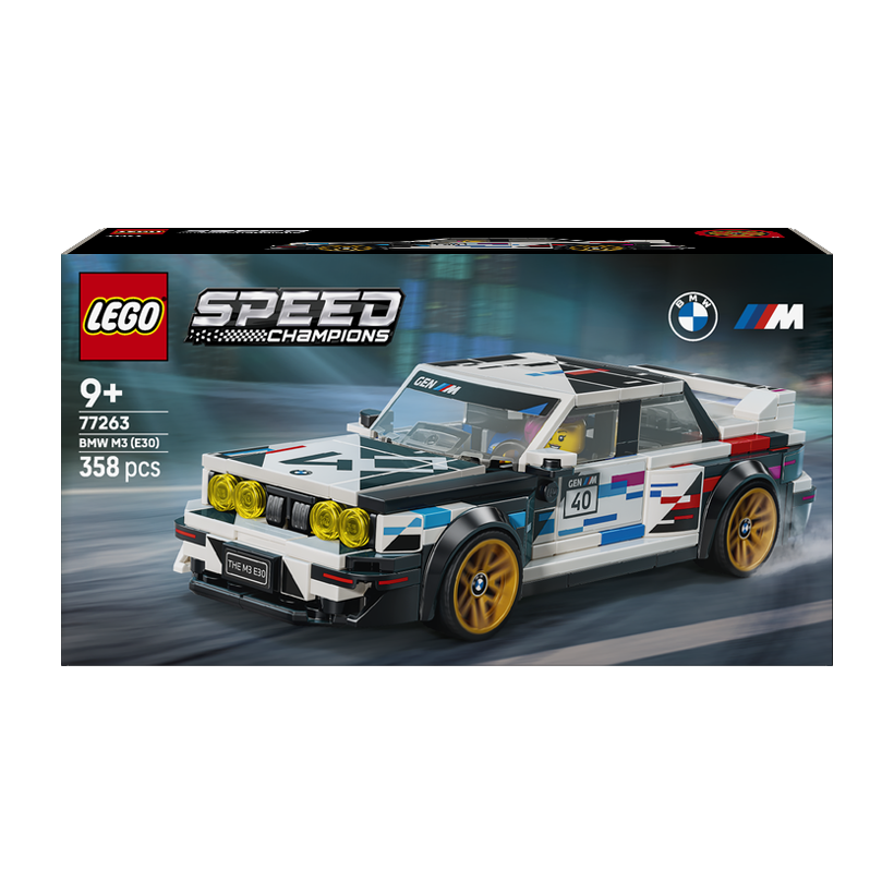 Конструктор Lego BMW M3 (E30) Speed Champions 77263 Новий - Retromagaz