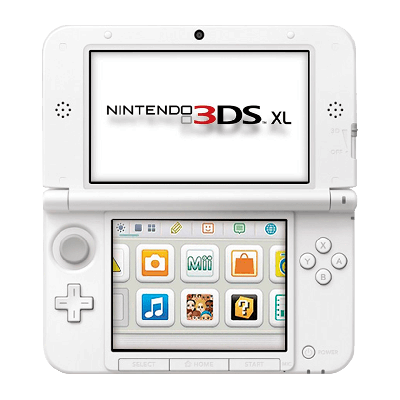 Консоль Nintendo 3DS XL Модифікована 32GB Mint White + 10 Вбудованих Ігор Б/У - Retromagaz