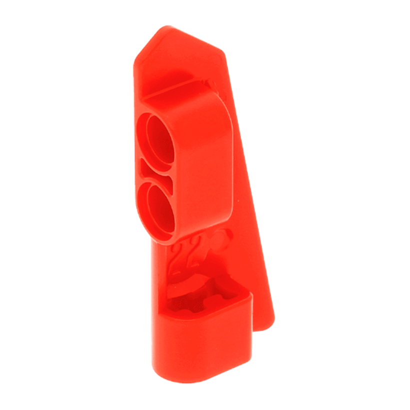 Technic 4шт Lego Панель Скошена #22 Very Small Smooth Side A 11947 43500 6022752 Red Б/У - Retromagaz