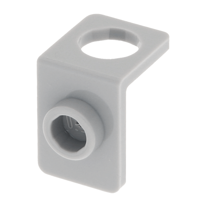 На Плечі 2шт Lego Neck Bracket with Back Stud 28974 42446 6170810 6413995 4169202 4211760 Light Bluish Grey Б/У - Retromagaz