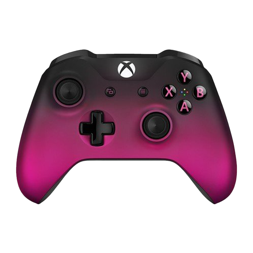 Геймпад Беспроводной Microsoft Xbox One Dawn Shadow Special Edition Version 2 Black Pink Б/У - Retromagaz