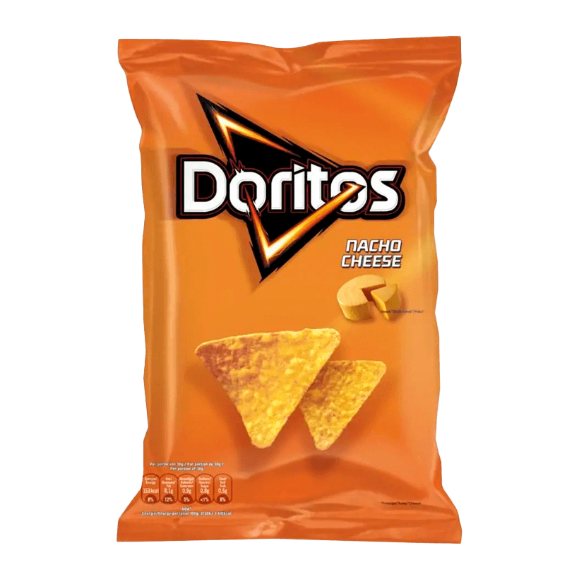 Чипси Doritos зі Смаком Сиру 90g - Retromagaz