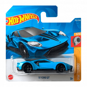 Машинка Базова Hot Wheels '17 Ford GT Turbo 1:64 HCW47 Blue