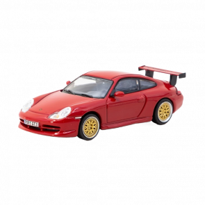 Машинка Premium Tarmac Works Porsche Porsche 911 GT3 (type 996) GLOBAL64 1:64 T64G-069-RE Red - Retromagaz