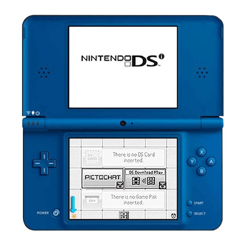 Консоль Nintendo DS i XL Модифікована 1GB Midnight Blue Б/У - Retromagaz