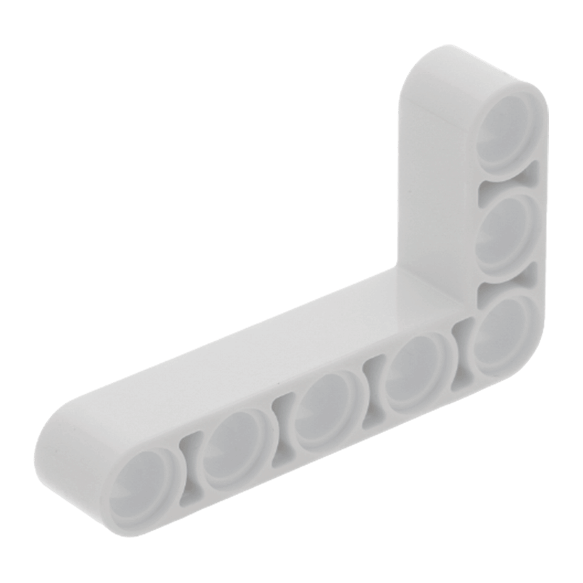 Technic 10шт Lego Балка Товста Кутова 90 3 x 5 32526 4204714 4585040 White Б/У - Retromagaz