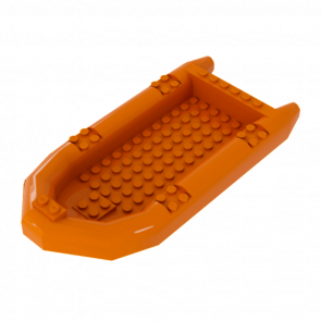 Для Судна Lego Rubber Raft Large Основа 62812 4525864 6179801 Orange Б/У