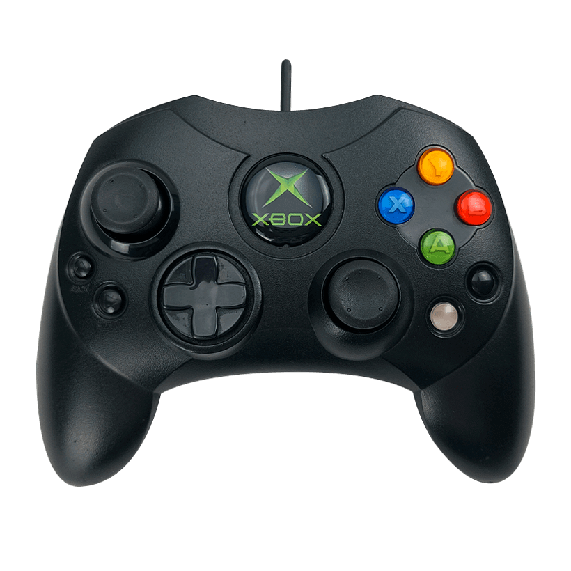 Геймпад Проводной Microsoft Xbox Original S Black 3m Б/У - Retromagaz