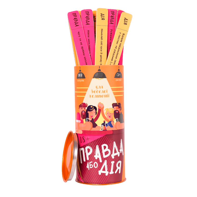 Настольная Игра Правда или Дело: для Весёлой Компании - Retromagaz