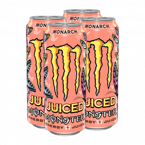 Набор Напиток Энергетический 4шт Monster Energy Juiced Monarch 500ml Набор Напиток Энергетический 4шт Monster Energy Juiced Monarch 500ml - Retromagaz