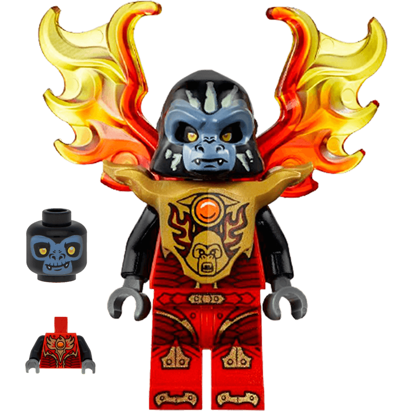 Фігурка Lego Gorilla Tribe Gorzan Legends of Chima loc131 Б/У - Retromagaz