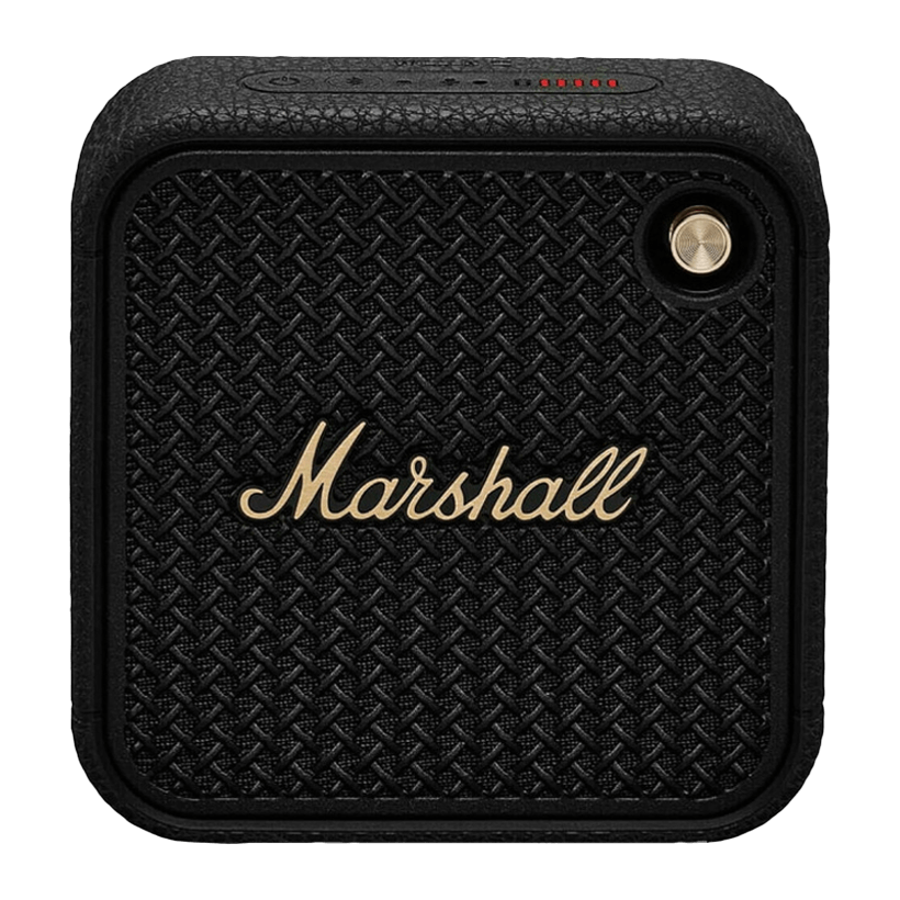 Портативная Колонка Marshall Willen II Black and Brass - Retromagaz