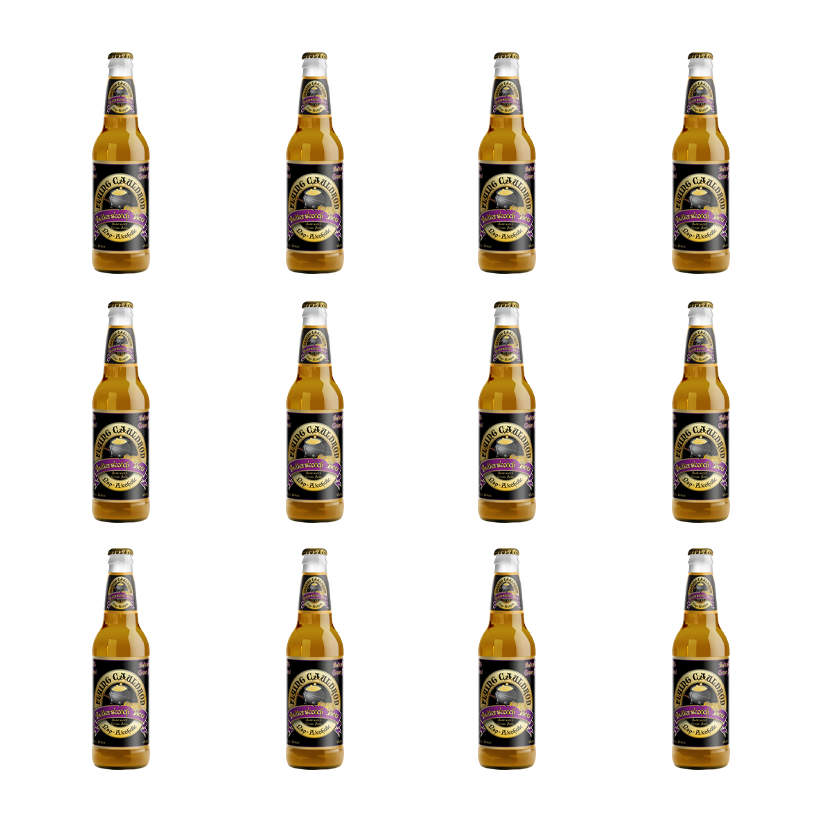 Набір Пиво Безалкогольне 12шт Virgil's Flying Gauldron Harry Potter Butterscotch Beer 355ml - Retromagaz