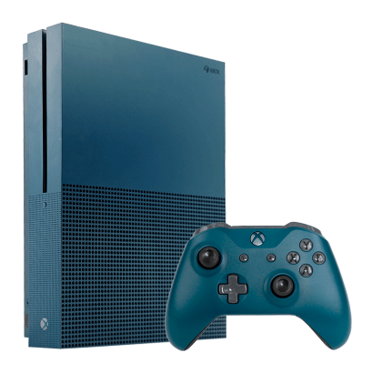 Консоль Microsoft Xbox One S Special Edition 500GB Deep Blue Б/У - Retromagaz