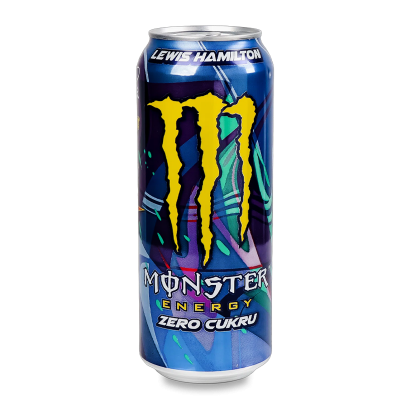 Напиток Энергетический Monster Energy Lewis Hamilton Formula 1 Zero Sugar 500ml - Retromagaz