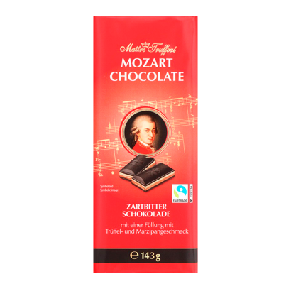 Шоколад Черный Maitre Truffout Mozart Kugeln 143g - Retromagaz