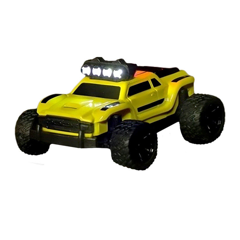Машинка Радиоуправляемая TurboRacing C81-YE RC Off-Road Car 1:64 Yellow - Retromagaz