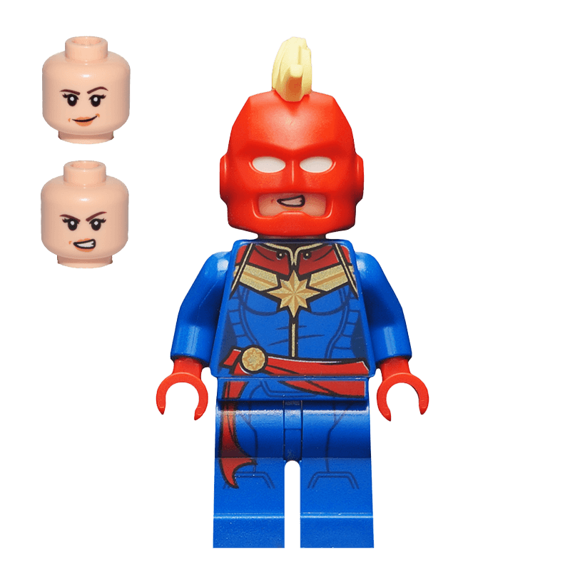 Фигурка Lego Marvel Captain Marvel Helmet Super Heroes sh0641 Б/У - Retromagaz