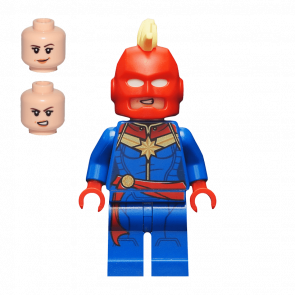 Фигурка Lego Marvel Captain Marvel Helmet Super Heroes sh0641 Б/У - Retromagaz